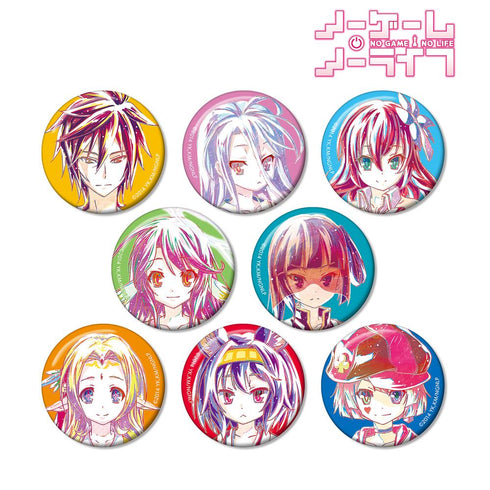 『ノーゲーム・ノーライフ』トレーディング Ani-Art 缶バッジ(単位/BOX)【202509再販】